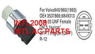 Auto AC Pressure Switch sensor For VOLVO 940